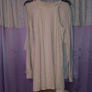 Rebellion White lace dress
